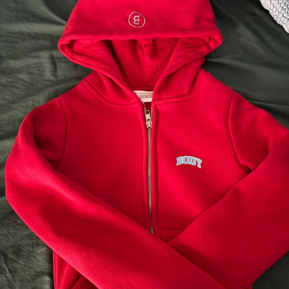 BodyByRaven Red Backshot Hoodie